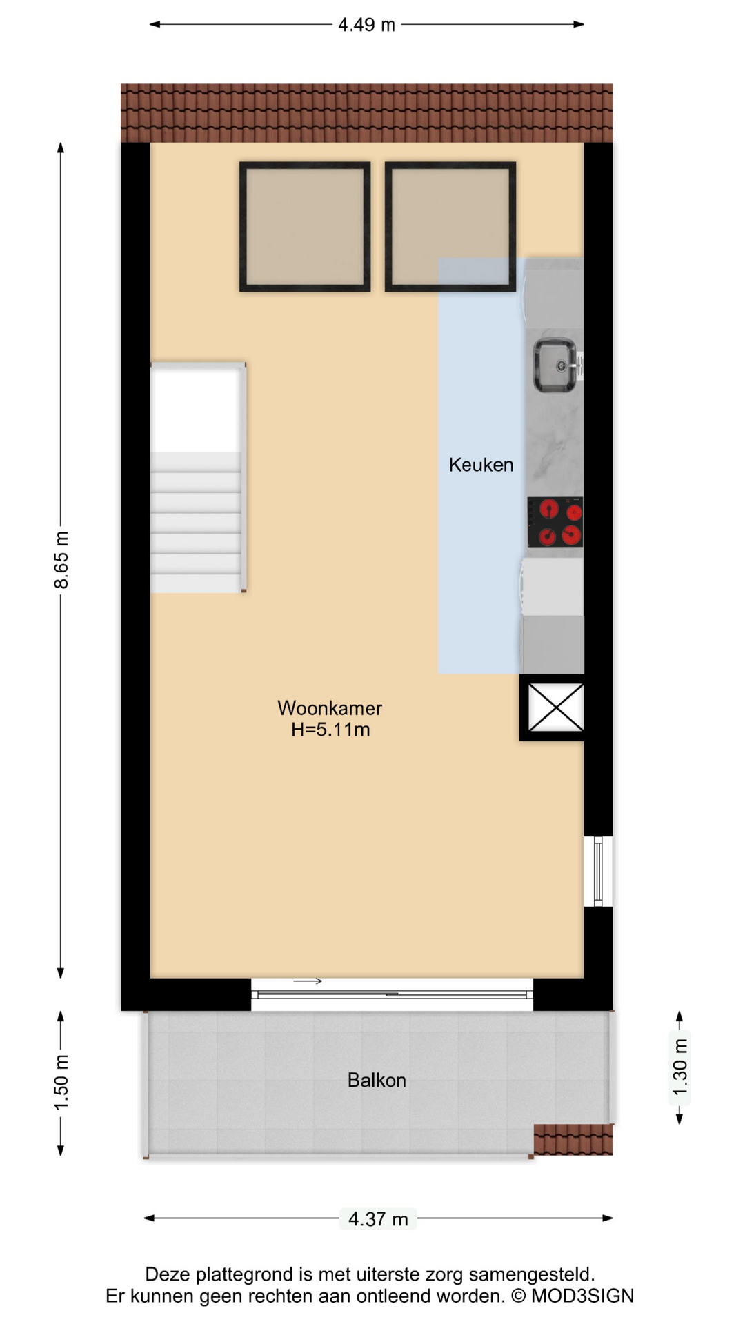 Stuurboordstraat 16 , 1433 SC Kudelstaart map